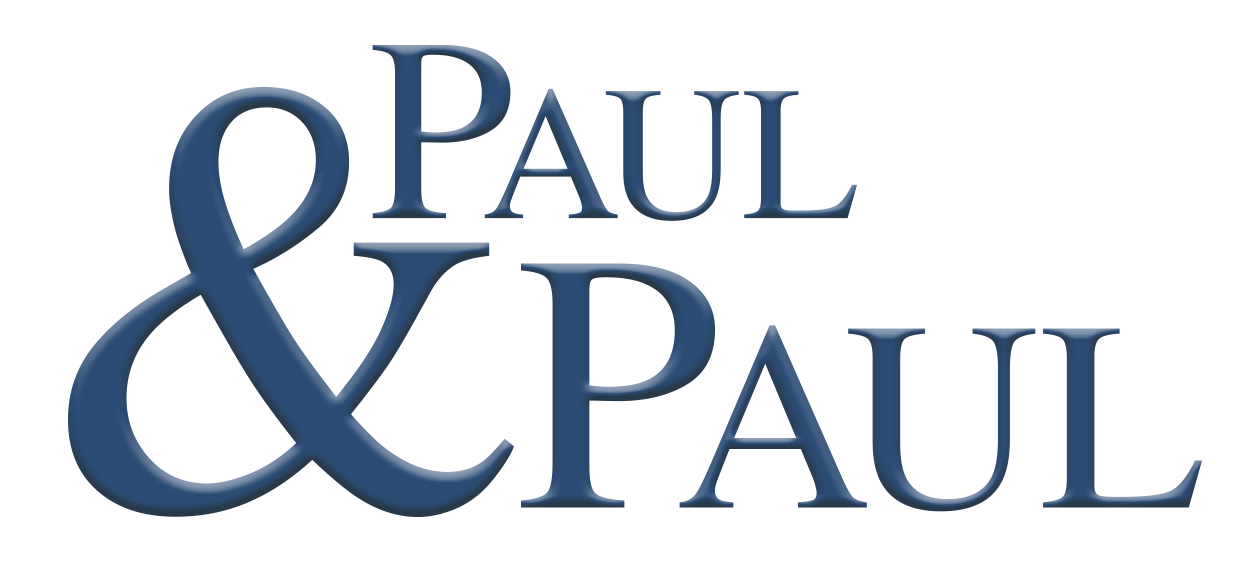 paul and paul logo blue