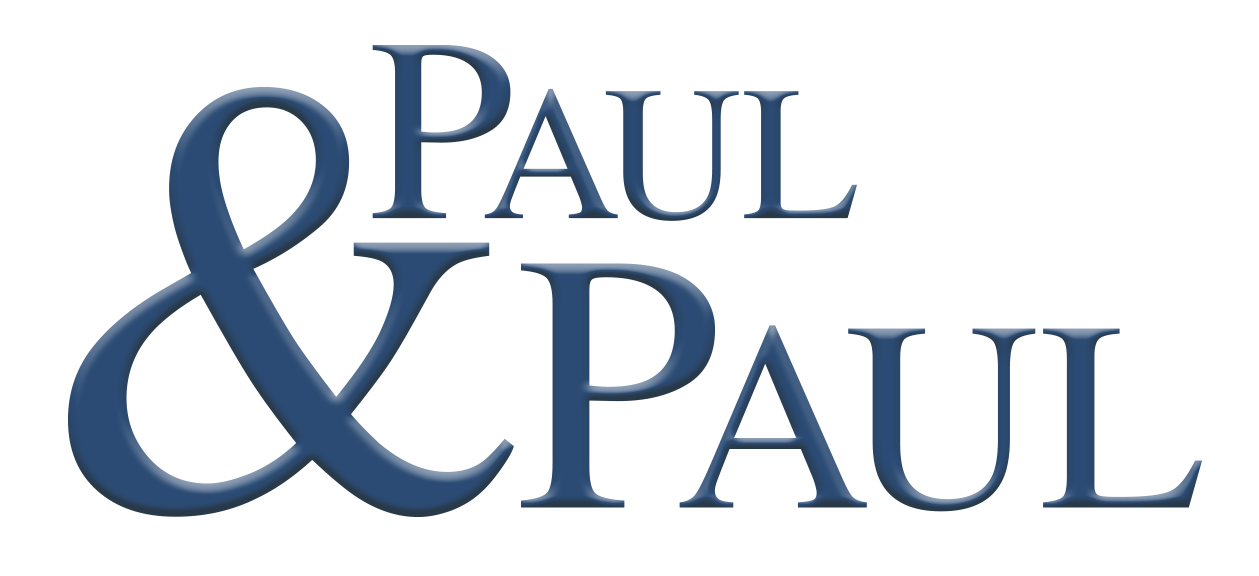 paul and paul logo blue